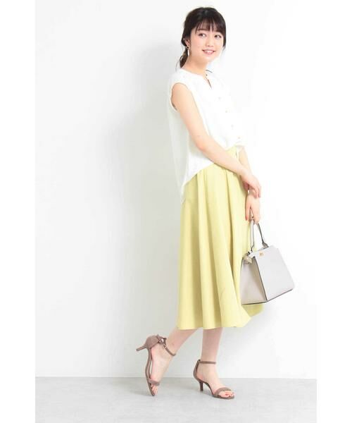 ＊＊N.Natural Beauty Basic / エヌ ナチュラルビューティーベーシック シャツ・ブラウス | ゴールドパーツ釦ブラウス | 詳細12