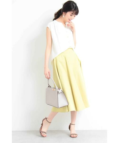 ＊＊N.Natural Beauty Basic / エヌ ナチュラルビューティーベーシック シャツ・ブラウス | ゴールドパーツ釦ブラウス | 詳細13