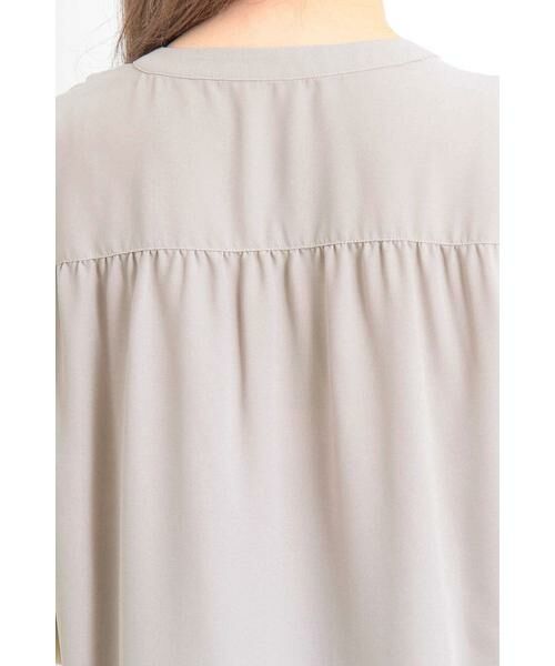 ＊＊N.Natural Beauty Basic / エヌ ナチュラルビューティーベーシック シャツ・ブラウス | ゴールドパーツ釦ブラウス | 詳細24