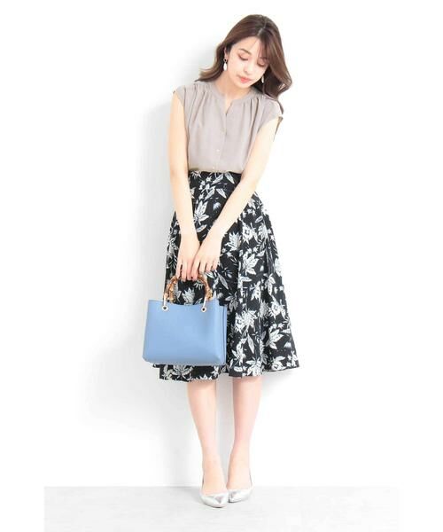 ＊＊N.Natural Beauty Basic / エヌ ナチュラルビューティーベーシック シャツ・ブラウス | ゴールドパーツ釦ブラウス | 詳細18