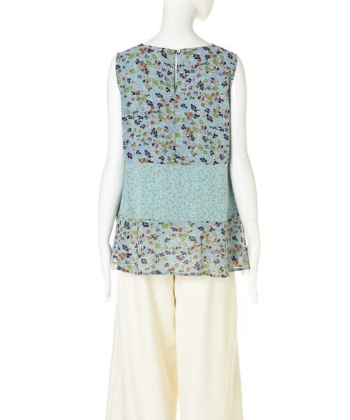 ＊＊N.Natural Beauty Basic / エヌ ナチュラルビューティーベーシック シャツ・ブラウス | パッチワークフラワーフレアブラウス | 詳細5