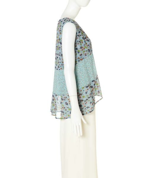 ＊＊N.Natural Beauty Basic / エヌ ナチュラルビューティーベーシック シャツ・ブラウス | パッチワークフラワーフレアブラウス | 詳細6