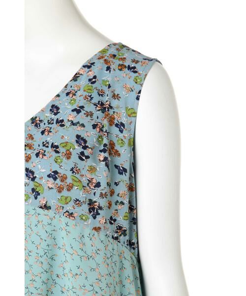 ＊＊N.Natural Beauty Basic / エヌ ナチュラルビューティーベーシック シャツ・ブラウス | パッチワークフラワーフレアブラウス | 詳細8