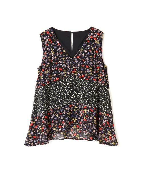 ＊＊N.Natural Beauty Basic / エヌ ナチュラルビューティーベーシック シャツ・ブラウス | パッチワークフラワーフレアブラウス | 詳細12