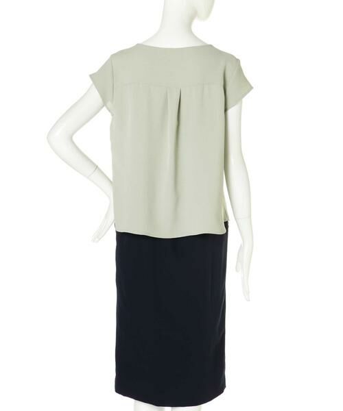 ＊＊N.Natural Beauty Basic / エヌ ナチュラルビューティーベーシック シャツ・ブラウス | ハートネックタックブラウス | 詳細5