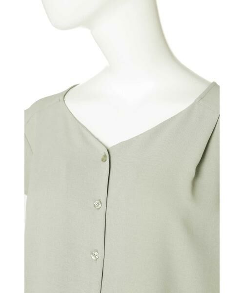 ＊＊N.Natural Beauty Basic / エヌ ナチュラルビューティーベーシック シャツ・ブラウス | ハートネックタックブラウス | 詳細7