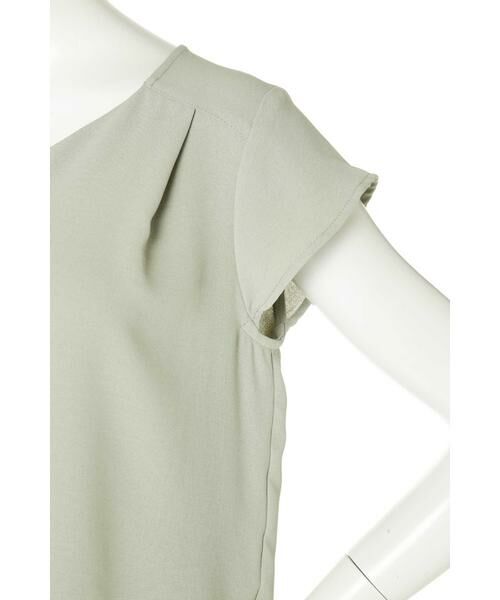 ＊＊N.Natural Beauty Basic / エヌ ナチュラルビューティーベーシック シャツ・ブラウス | ハートネックタックブラウス | 詳細8