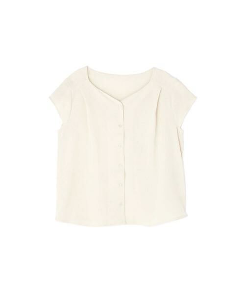 ＊＊N.Natural Beauty Basic / エヌ ナチュラルビューティーベーシック シャツ・ブラウス | ハートネックタックブラウス | 詳細17