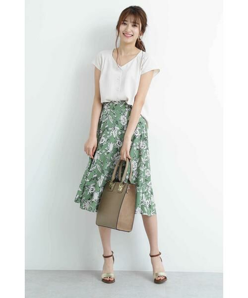 ＊＊N.Natural Beauty Basic / エヌ ナチュラルビューティーベーシック シャツ・ブラウス | ハートネックタックブラウス | 詳細19