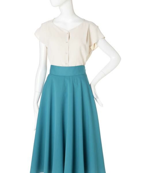 ＊＊N.Natural Beauty Basic / エヌ ナチュラルビューティーベーシック シャツ・ブラウス | ハートネックタックブラウス | 詳細20