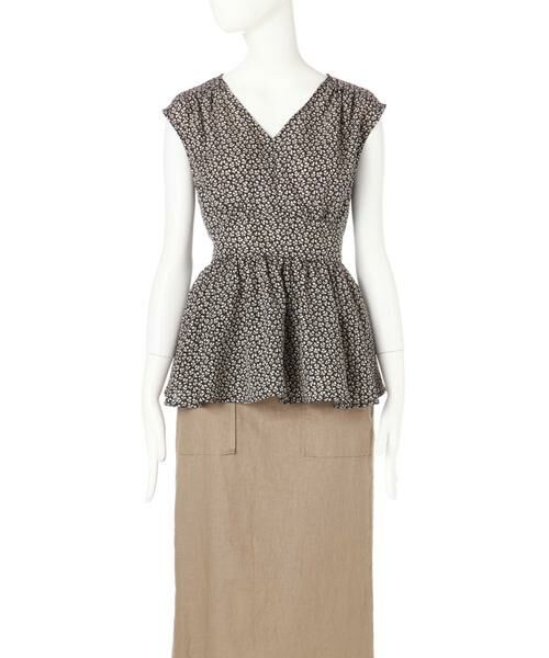 ＊＊N.Natural Beauty Basic / エヌ ナチュラルビューティーベーシック シャツ・ブラウス | ぺプラムノースリーブブラウス | 詳細8