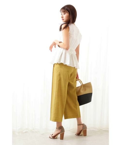 ＊＊N.Natural Beauty Basic / エヌ ナチュラルビューティーベーシック シャツ・ブラウス | ぺプラムノースリーブブラウス | 詳細12