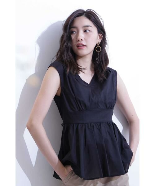 ＊＊N.Natural Beauty Basic / エヌ ナチュラルビューティーベーシック シャツ・ブラウス | ぺプラムノースリーブブラウス | 詳細27