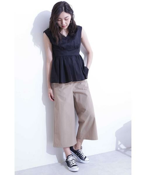 ＊＊N.Natural Beauty Basic / エヌ ナチュラルビューティーベーシック シャツ・ブラウス | ぺプラムノースリーブブラウス | 詳細28