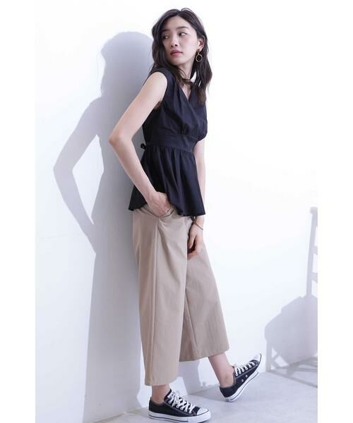 ＊＊N.Natural Beauty Basic / エヌ ナチュラルビューティーベーシック シャツ・ブラウス | ぺプラムノースリーブブラウス | 詳細29