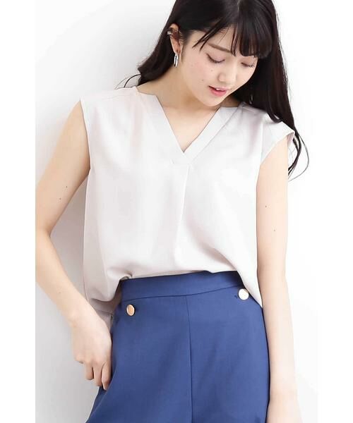 ＊＊N.Natural Beauty Basic / エヌ ナチュラルビューティーベーシック シャツ・ブラウス | ガルーダツイルシャツ（オフ）