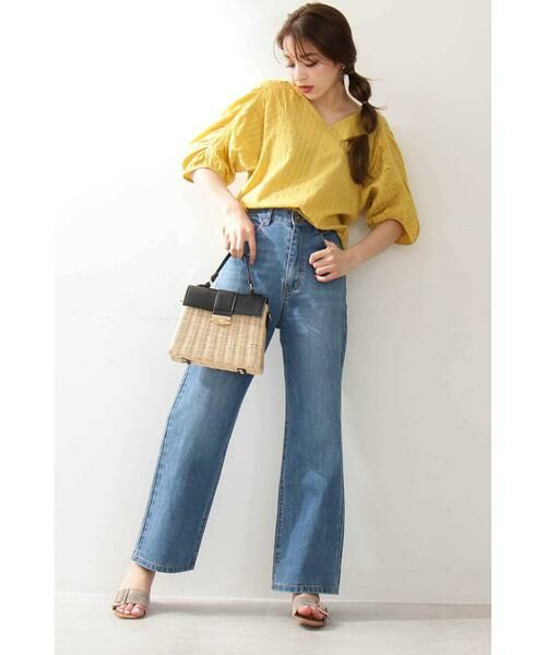 ＊＊N.Natural Beauty Basic / エヌ ナチュラルビューティーベーシック シャツ・ブラウス | カラミストライプブラウス | 詳細2