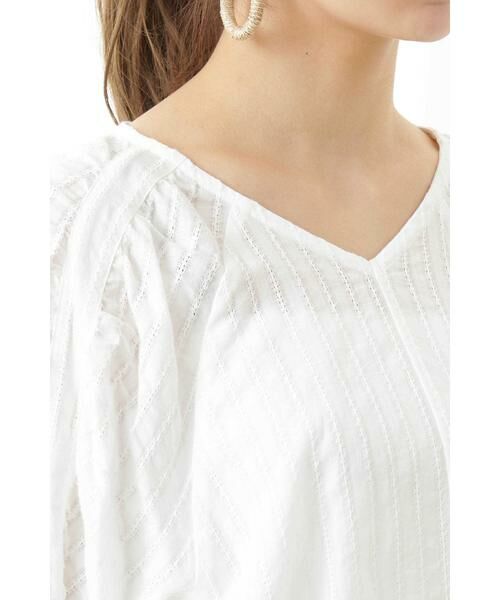 ＊＊N.Natural Beauty Basic / エヌ ナチュラルビューティーベーシック シャツ・ブラウス | カラミストライプブラウス | 詳細14