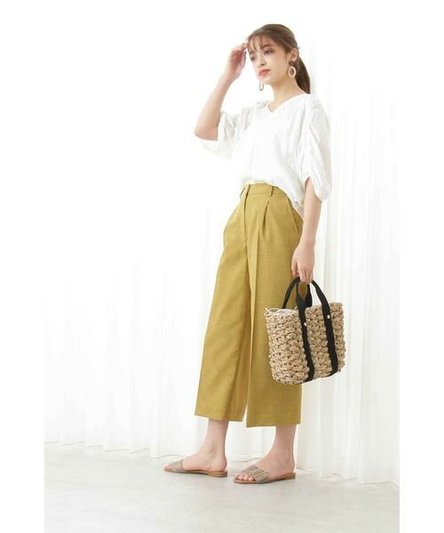 ＊＊N.Natural Beauty Basic / エヌ ナチュラルビューティーベーシック シャツ・ブラウス | カラミストライプブラウス | 詳細7