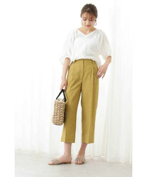 ＊＊N.Natural Beauty Basic / エヌ ナチュラルビューティーベーシック シャツ・ブラウス | カラミストライプブラウス | 詳細8