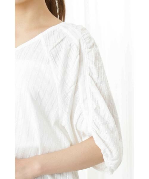 ＊＊N.Natural Beauty Basic / エヌ ナチュラルビューティーベーシック シャツ・ブラウス | カラミストライプブラウス | 詳細13