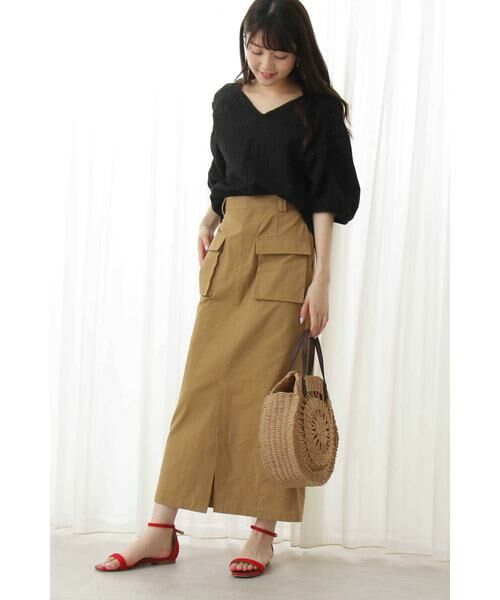 ＊＊N.Natural Beauty Basic / エヌ ナチュラルビューティーベーシック シャツ・ブラウス | カラミストライプブラウス | 詳細17