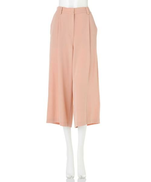 ＊＊N.Natural Beauty Basic / エヌ ナチュラルビューティーベーシック パンツ | ダブルクロスタックガウチョパンツ | 詳細5