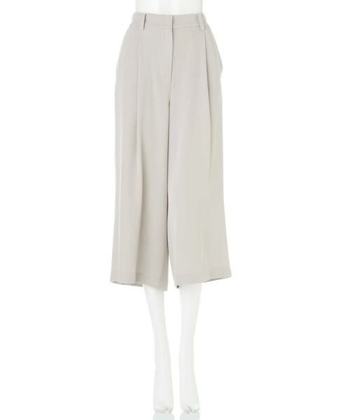 ＊＊N.Natural Beauty Basic / エヌ ナチュラルビューティーベーシック パンツ | ダブルクロスタックガウチョパンツ | 詳細15