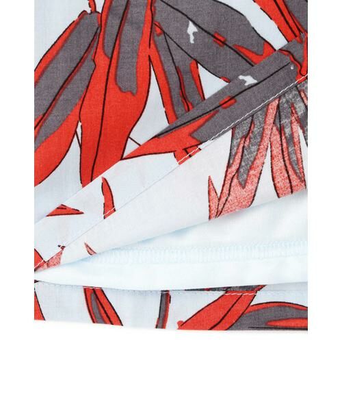 ＊＊N.Natural Beauty Basic / エヌ ナチュラルビューティーベーシック パンツ | リーフプリントリラックスパンツ | 詳細10