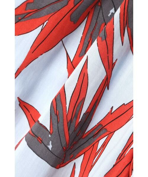 ＊＊N.Natural Beauty Basic / エヌ ナチュラルビューティーベーシック パンツ | リーフプリントリラックスパンツ | 詳細11