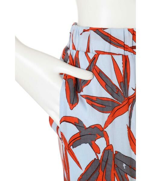 ＊＊N.Natural Beauty Basic / エヌ ナチュラルビューティーベーシック パンツ | リーフプリントリラックスパンツ | 詳細8