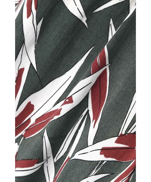 ＊＊N.Natural Beauty Basic / エヌ ナチュラルビューティーベーシック パンツ | リーフプリントリラックスパンツ | 詳細16