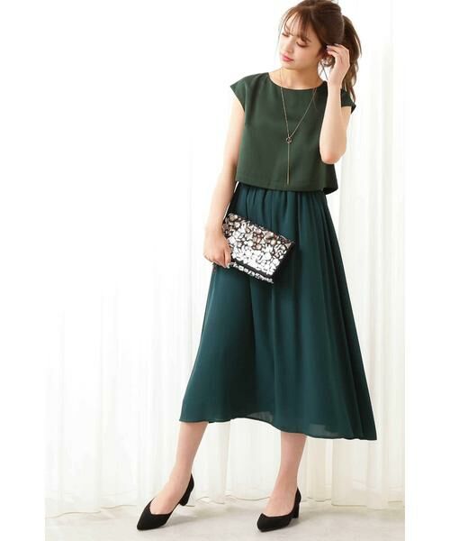 ＊＊N.Natural Beauty Basic / エヌ ナチュラルビューティーベーシック ワンピース | セパレートワンピース | 詳細10