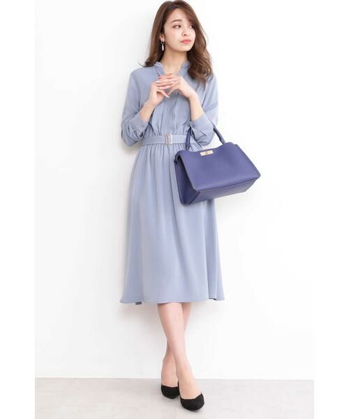 ＊＊N.Natural Beauty Basic / エヌ ナチュラルビューティーベーシック ワンピース | ダブルカラーワンピース | 詳細2