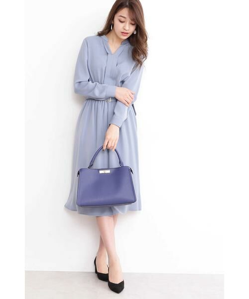 ＊＊N.Natural Beauty Basic / エヌ ナチュラルビューティーベーシック ワンピース | ダブルカラーワンピース | 詳細4