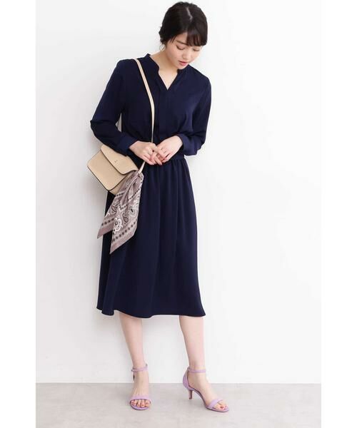 ＊＊N.Natural Beauty Basic / エヌ ナチュラルビューティーベーシック ワンピース | ダブルカラーワンピース | 詳細12