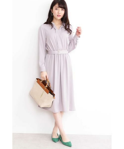 ＊＊N.Natural Beauty Basic / エヌ ナチュラルビューティーベーシック ワンピース | ダブルカラーワンピース | 詳細17