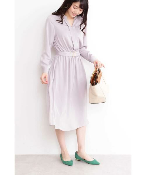 ＊＊N.Natural Beauty Basic / エヌ ナチュラルビューティーベーシック ワンピース | ダブルカラーワンピース | 詳細18