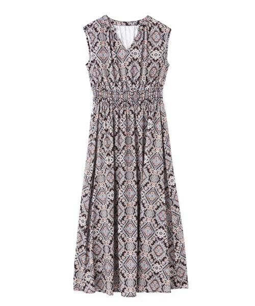 ＊＊N.Natural Beauty Basic / エヌ ナチュラルビューティーベーシック ワンピース | ハイウエストシャーリングマキシワンピース | 詳細1