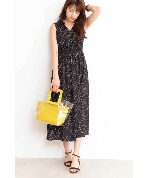 ＊＊N.Natural Beauty Basic / エヌ ナチュラルビューティーベーシック ワンピース | ハイウエストシャーリングマキシワンピース | 詳細6