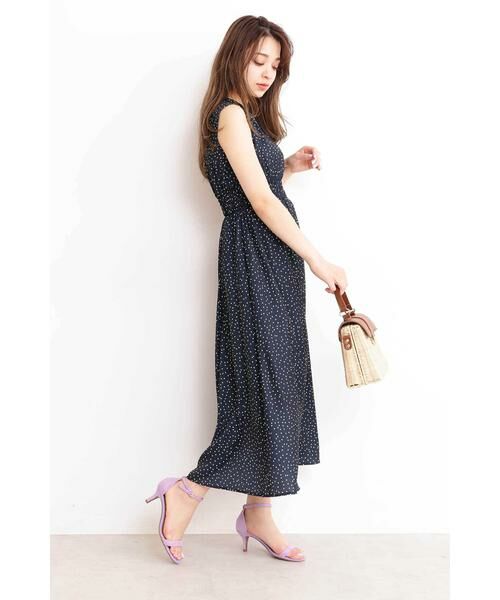 ＊＊N.Natural Beauty Basic / エヌ ナチュラルビューティーベーシック ワンピース | ハイウエストシャーリングマキシワンピース | 詳細16