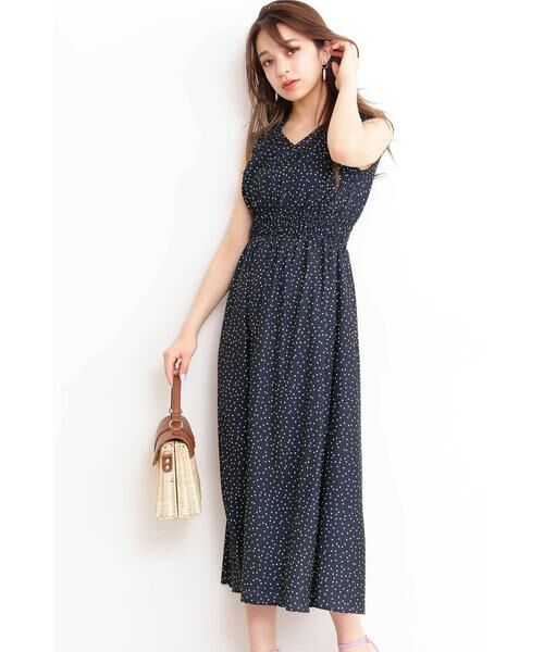 ＊＊N.Natural Beauty Basic / エヌ ナチュラルビューティーベーシック ワンピース | ハイウエストシャーリングマキシワンピース | 詳細17