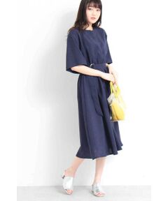 ドライポプリンシャツワンピース