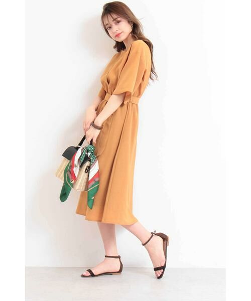 ＊＊N.Natural Beauty Basic / エヌ ナチュラルビューティーベーシック ワンピース | ドライポプリンシャツワンピース | 詳細2