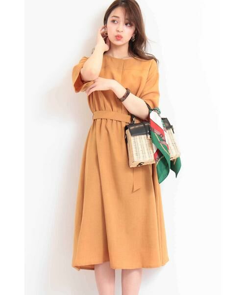 ＊＊N.Natural Beauty Basic / エヌ ナチュラルビューティーベーシック ワンピース | ドライポプリンシャツワンピース | 詳細3