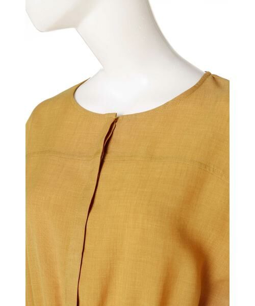 ＊＊N.Natural Beauty Basic / エヌ ナチュラルビューティーベーシック ワンピース | ドライポプリンシャツワンピース | 詳細6