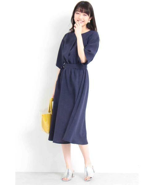 ＊＊N.Natural Beauty Basic / エヌ ナチュラルビューティーベーシック ワンピース | ドライポプリンシャツワンピース | 詳細14