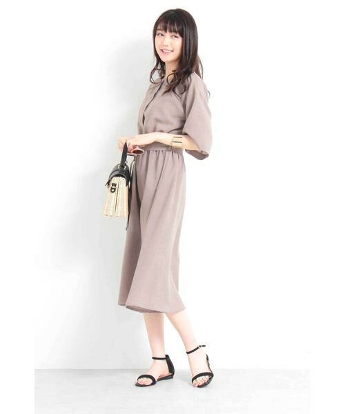 ＊＊N.Natural Beauty Basic / エヌ ナチュラルビューティーベーシック ワンピース | ドライポプリンシャツワンピース | 詳細19