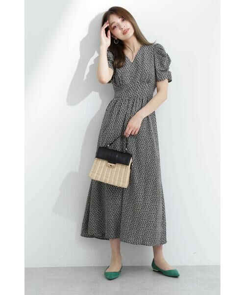 ＊＊N.Natural Beauty Basic / エヌ ナチュラルビューティーベーシック ワンピース | パワーショルダーマキシワンピース | 詳細16