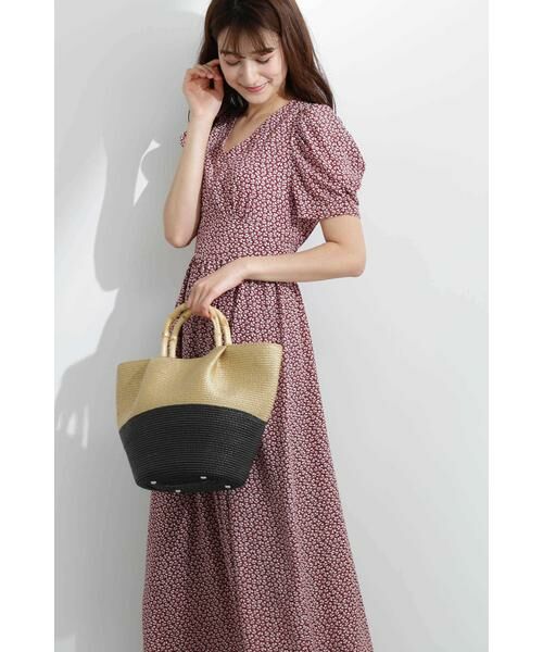 ＊＊N.Natural Beauty Basic / エヌ ナチュラルビューティーベーシック ワンピース | パワーショルダーマキシワンピース | 詳細23